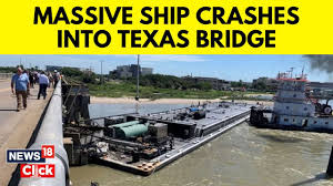 MASSIVE CRASH INTO TEXAS BRIDGE!