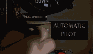 PLANE COCK PIT PILOT 