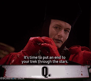 STAR TREK Q SPACE